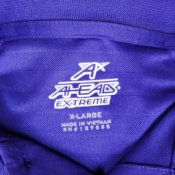 Ahead Extreme Polo Purple Logo Size XL - Picture 5 of 6